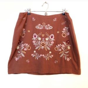 Embroidered Skirt